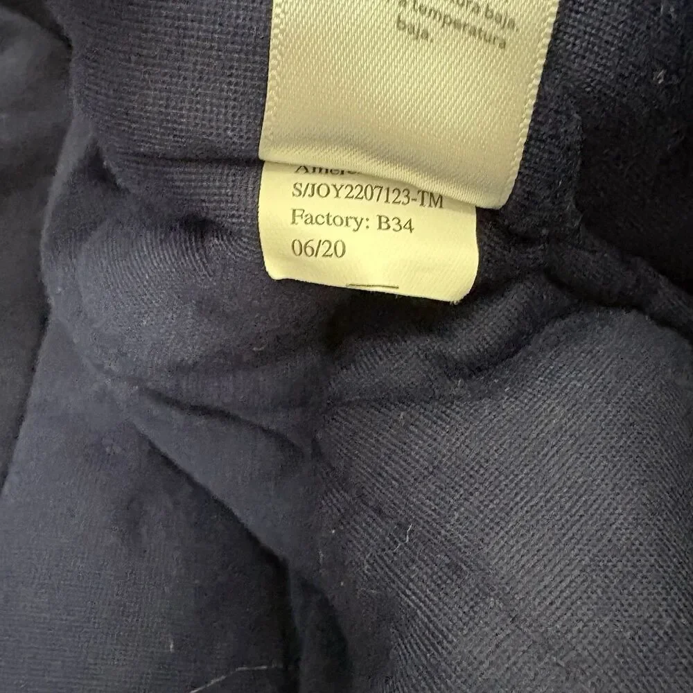 CARTERS CUTE & CUDDLY BLUE INFANT SNOWSUIT WITH EARS.  SZ.  6 MONTHS